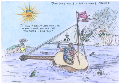 Le Voi birthday cartoon