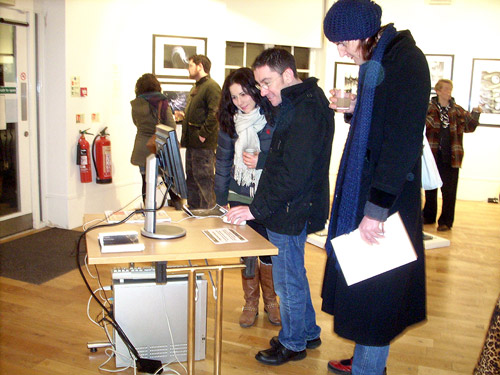 Interactive Exhibit at Artlink