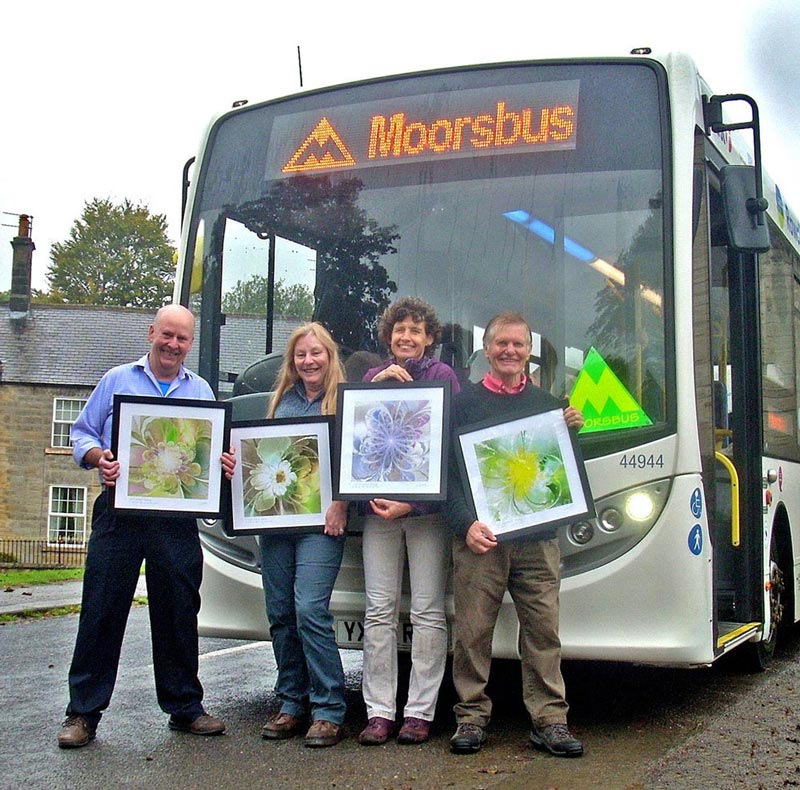 Moorsbus prints donation